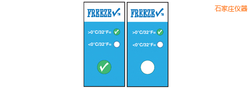 石家莊溫度指示標簽 冷凍檢查 Thermolabels
